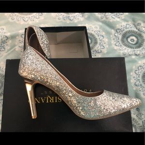 Christian Siriano Glitter High Heel Pumps